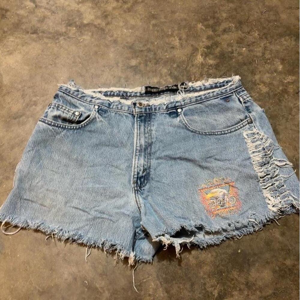 Vintage levis silvertab denim cutoff